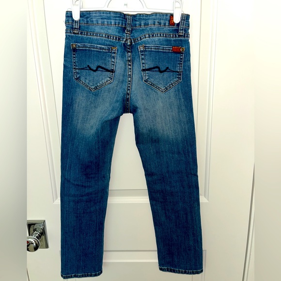 7 for all mankind boys jeans size 8. Have hardly been worn. In great condition. - Picture 2 of 2
